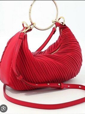 I.N.C. International Concepts Donniee Rushed Metallic Crossbody Bag